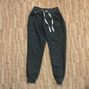 Figs Black Jogger Pants